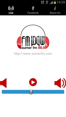 Sumer FM android App screenshot 2